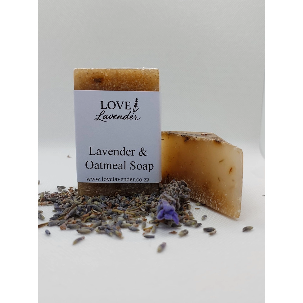 Lavender & Oats Glycerine Soap 150 gram