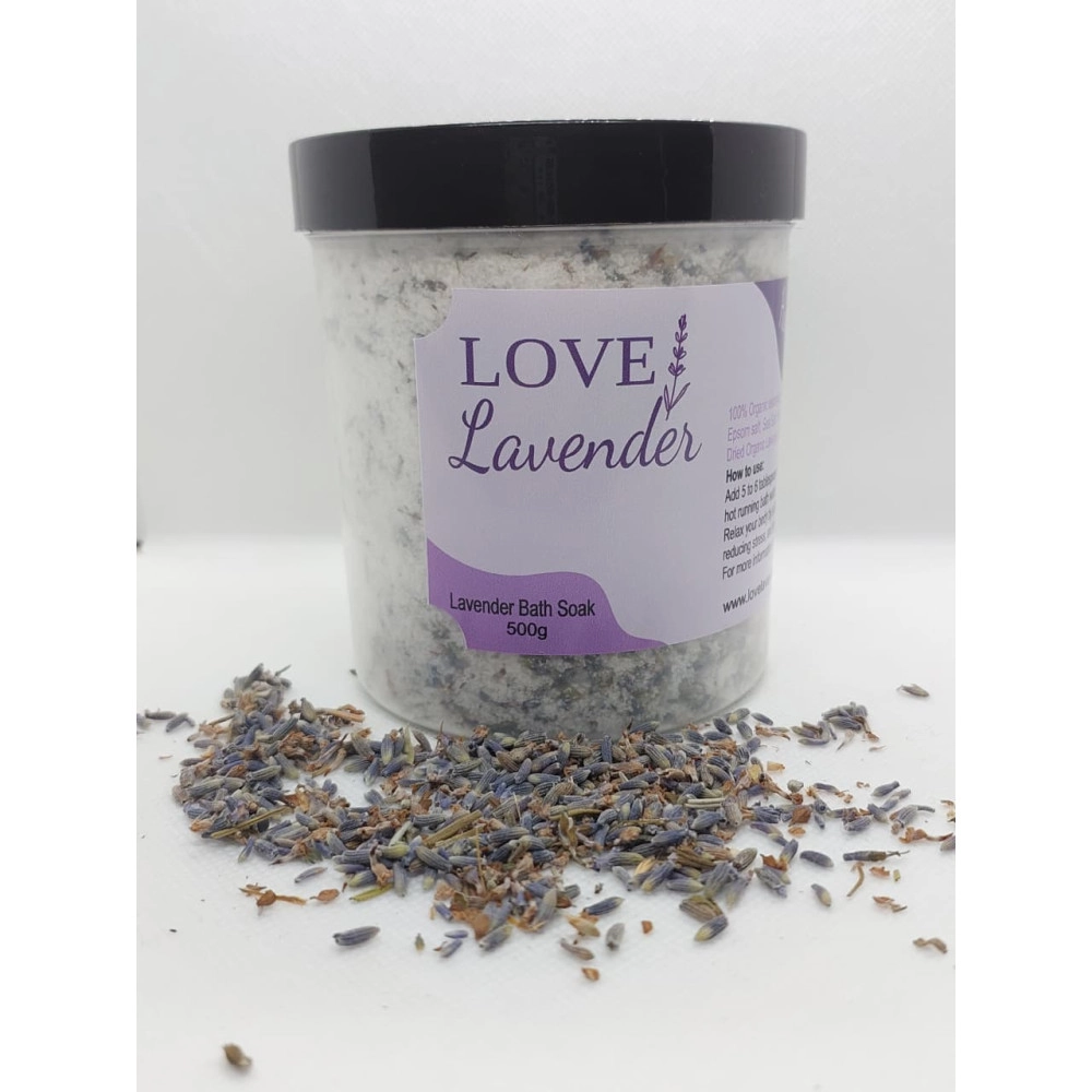Lavender Bath Soak 500 gram